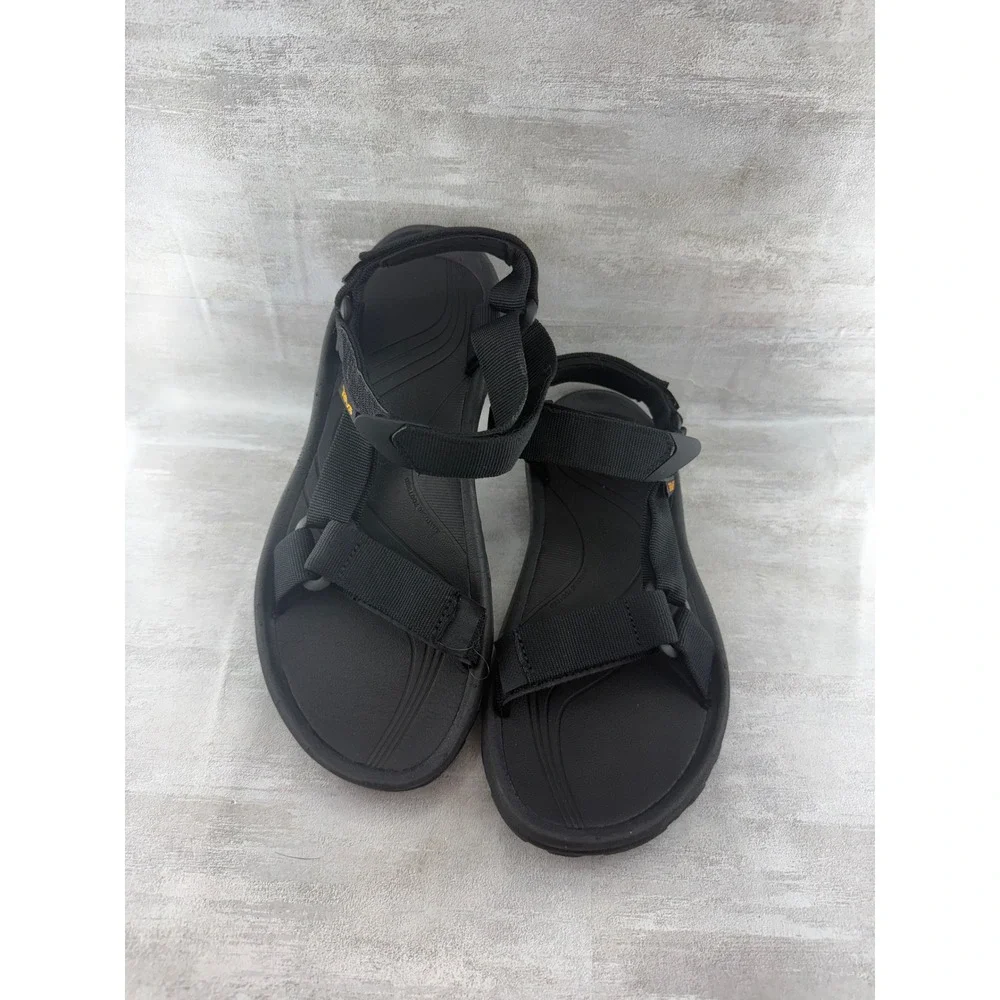 Teva Hurricane XLT2 Black Sport Sandals Men Sz 8 Hiking Trail 1093379